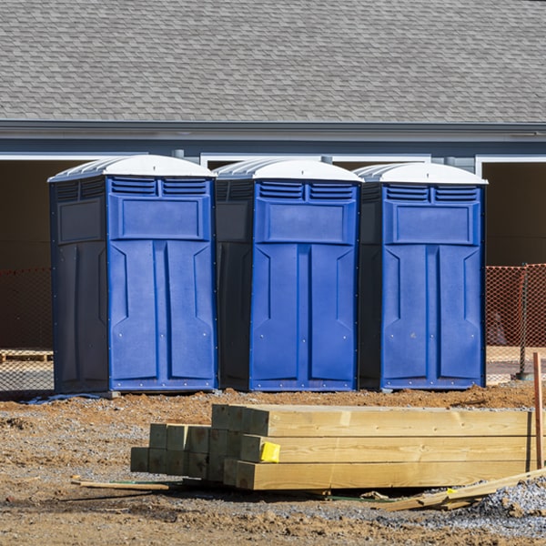 are there different sizes of portable restrooms available for rent in Gustine Texas